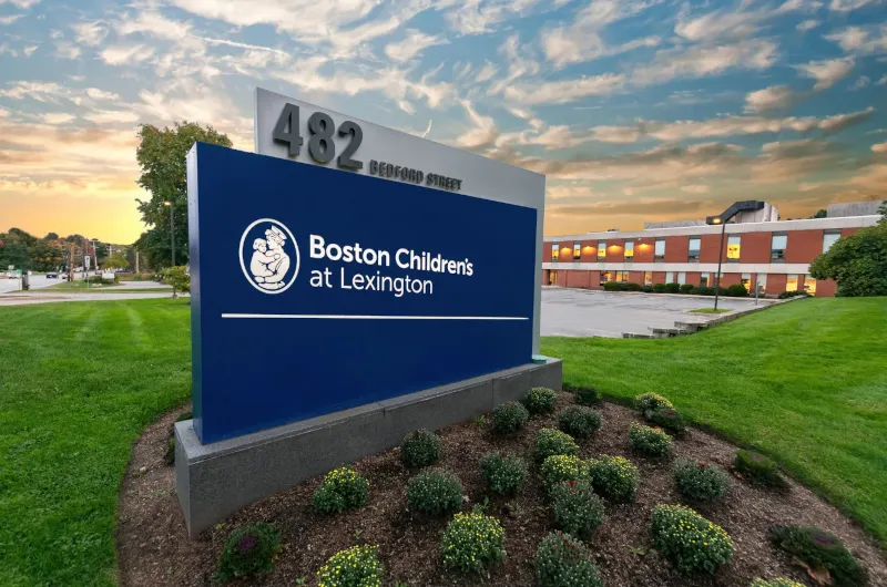 Exterior of Boston Children's Lexington