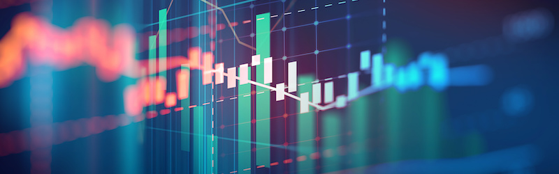 Illustration of a bar chart graph