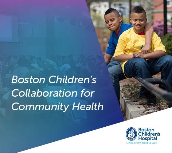 Logo: Boston Children's Collaboration for Community Health