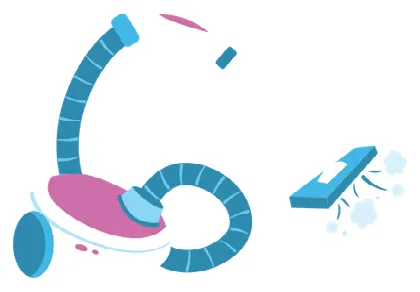 Illustration of pesticides being sprayed